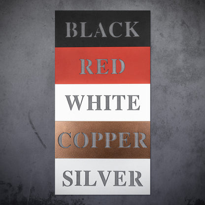 Personalized Metal Sign